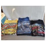 (6) Assorted T-Shirts (Car & Motorcycle Related /