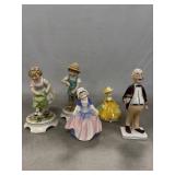 (2) Goebel Figures w/ (4)  Others