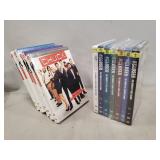 (12) DVDs (1-5 "Chuck" & 1-7 "The Closer")