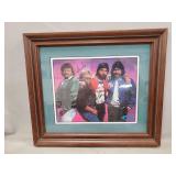 (1) Framed Autographed "Alabama" Photo