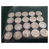 (20) Assorted U.S. Silver Dimes
