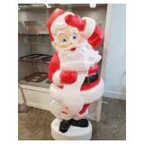 (1) Santa Claus Blow Mold (43" Tall)