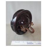 (1) Vintage Ceramic Powerline Insulator