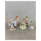 Lefton Figure with (5) Other Figures