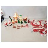 Tray Of Assorted Vintage Christmas Candles, Mr. &