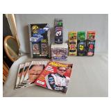 Tray Of Assorted Nascar Memorabilia