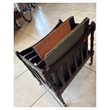 Magazine Rack With Records