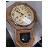 Regulator Clock, Oak by Norman Baum, Lebanon 1975