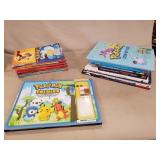 Tray Lot Of Assorted Pokemon Books