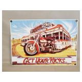 (1) Metal Sign (12"×8.5")