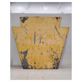 (1) Metal Sign (24"×21")