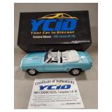 (1) 1969 Camaro RS 350 1:18 Scale Replica w/ COA