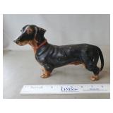 (1) Vintage Cast Iron Dog Doorstop
