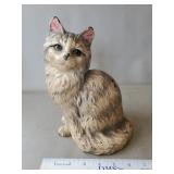 (1) Vintage Hubley Cast Iron Cat Doorstop (9"