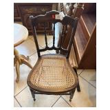 Cane Seat Wooden Chair
