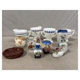(8) Occupied Japan Items w/ 4 Vintage Cups