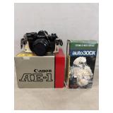 Canon AE-1 & Sunpak Flash