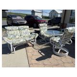 4 Piece Patio Set w/Chair Cushions
