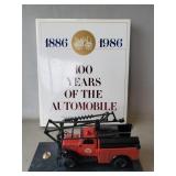 (1) Book & (1) Diecast Truck Replica