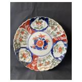 Omari Style Plate, 8 3/8" w/Floral Pattern