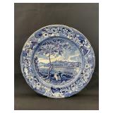 Flow Blue Plate,"Fair Mount, near