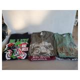 (6) Assorted T-Shirts (Harley Davidson & More /
