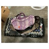 Western Saddle Pad, Bag With Rope & Picket Line