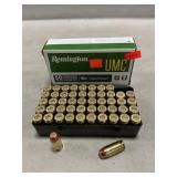 (50) Rounds Of Remington .45 Auto Ammo