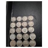 (20) U.S. Silver Dimes (90% Silver)
