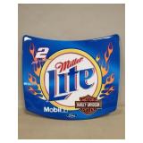 (1) Miller Lite Beer Metal Advertising Sign
