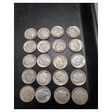 (20) U.S. Silver Dimes (90% Silver)