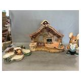 Vintage Pen Delpin Schoolhouse & Picnic Stand