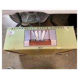 Decorative Tabletop Water Fountain (Needs New