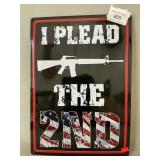 2nd Amendment Sign, 17ï¿½ x 12ï¿½