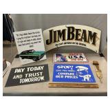 Advertising, Signs, Bicentennial Car Plate, Nova
