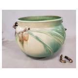 (1) Vintage Roseville Pottery Pine Cone Green