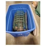 Box Lot Including Fencing & More w/ A Plastic