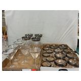 Lot Of MCM Silver-Band Drinkware
