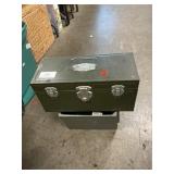 Box Lot With Metal Utility Box, Cassette