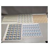 (5) Sheets Of U.S. Postal Service Stamps