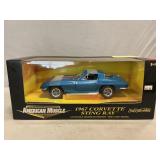 Ertl LE 1/18 Scale Die-Cast 1967 Corvette