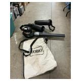 Electric Toro Super Blower/Vac W/Attachments &