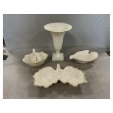 Lenox Vase, Basket, Decorative Dishes