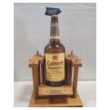 Wooden Cradled Bottle Display "Calvert" Reserve