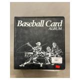 Binder With 1992 Topps Baseball Cards