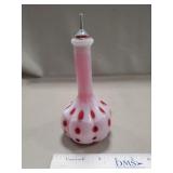 (1) Vintage Fenton Art Glass Barber Bottle (8.5"