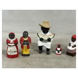 Black Americana Shakers, Toothpick Holder,