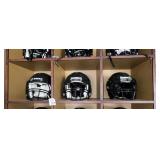 Lot of 3 Riddell Football Helmets