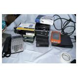 disc drive/phone/netgear lot
