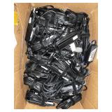 box of laptop chargers